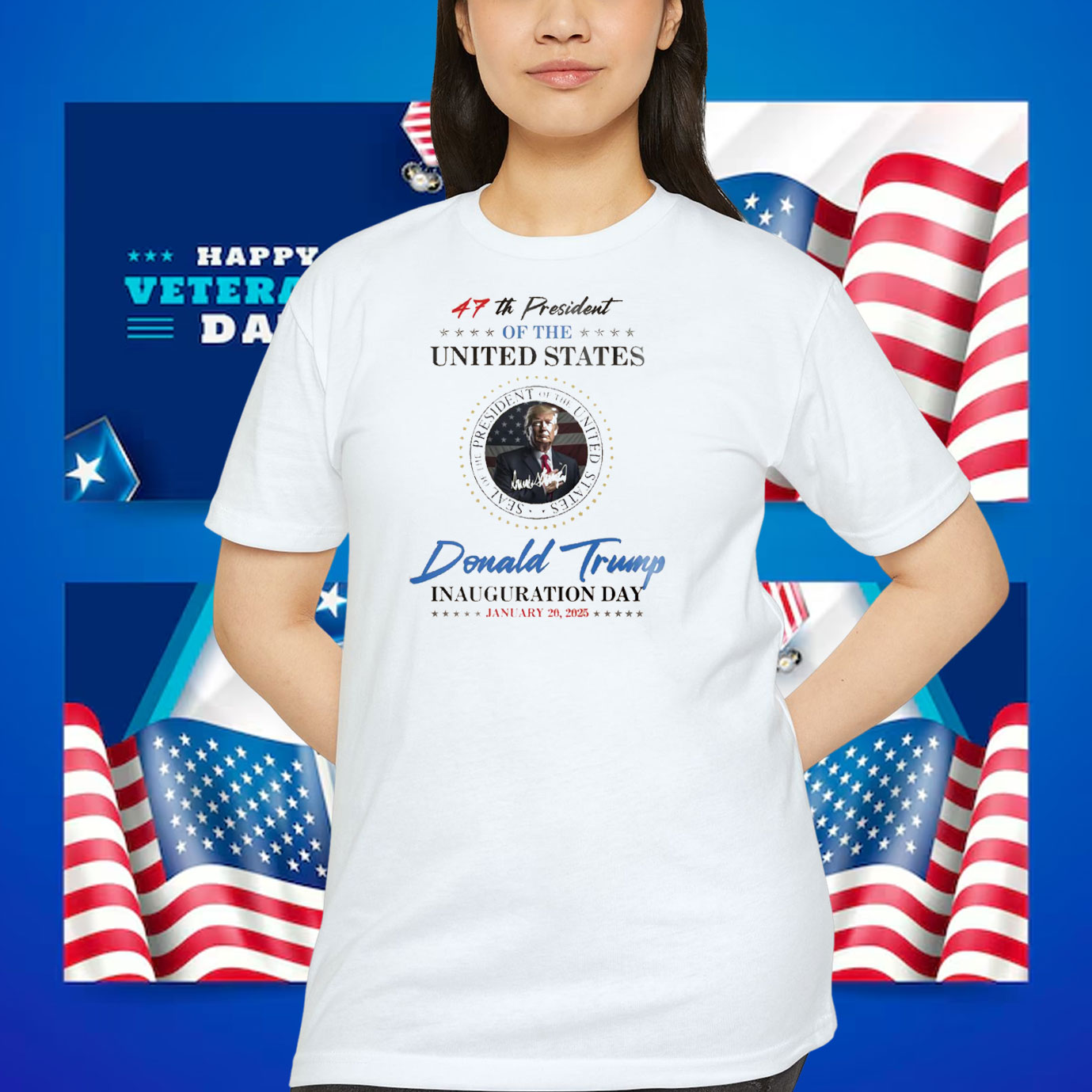 47Th President Of United States Donald Trump Inauguration Day January 20,2025 Shirt