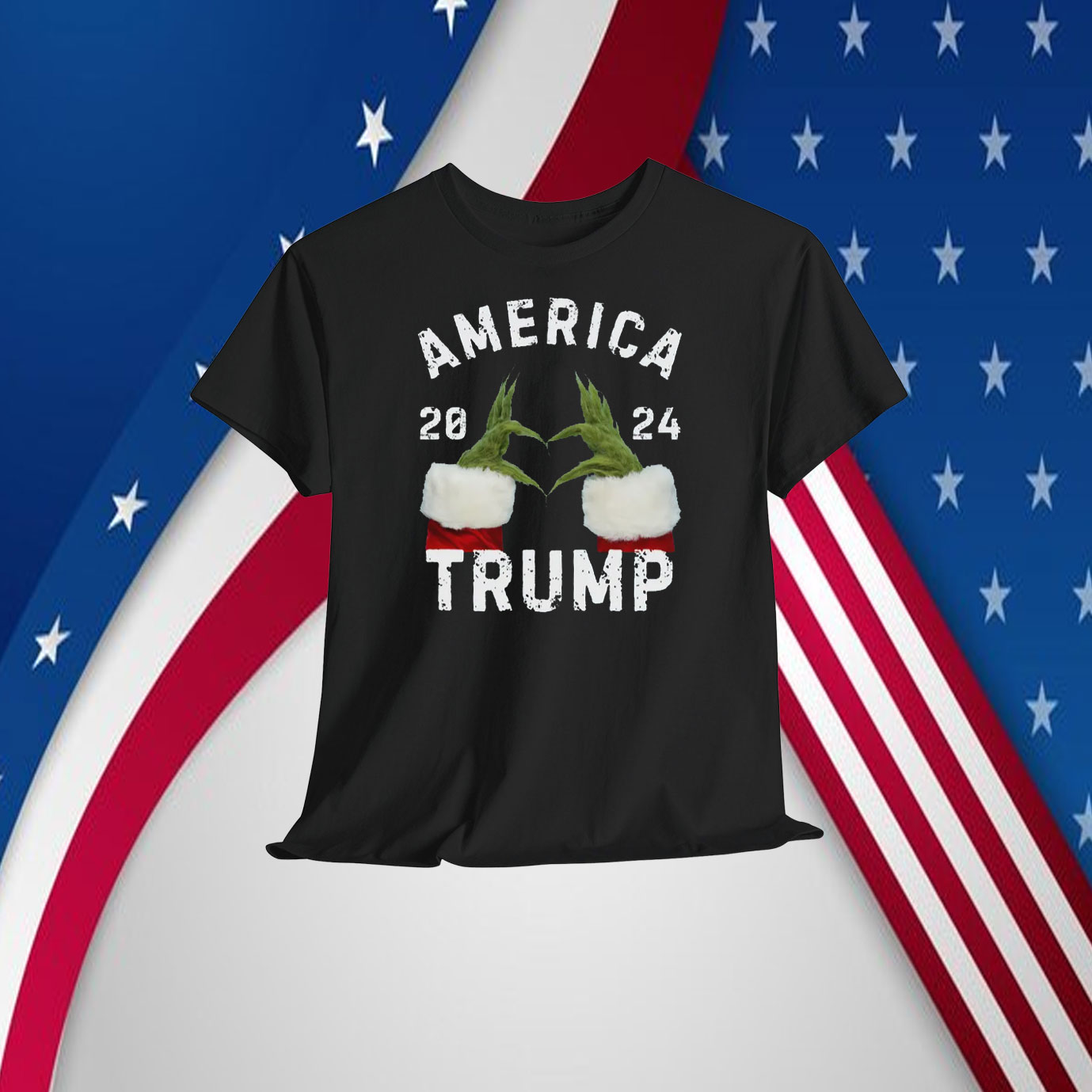 America 2024 Trump Santa Shirt