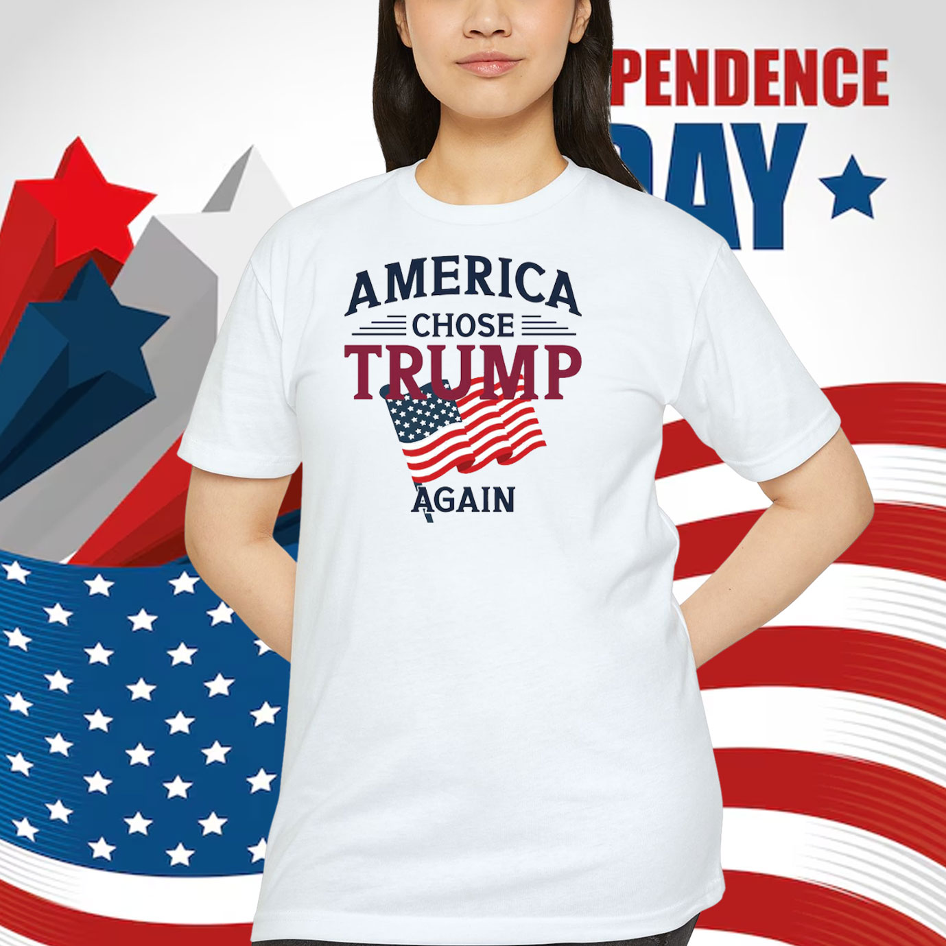America Chose Trump Again 2024 Shirt