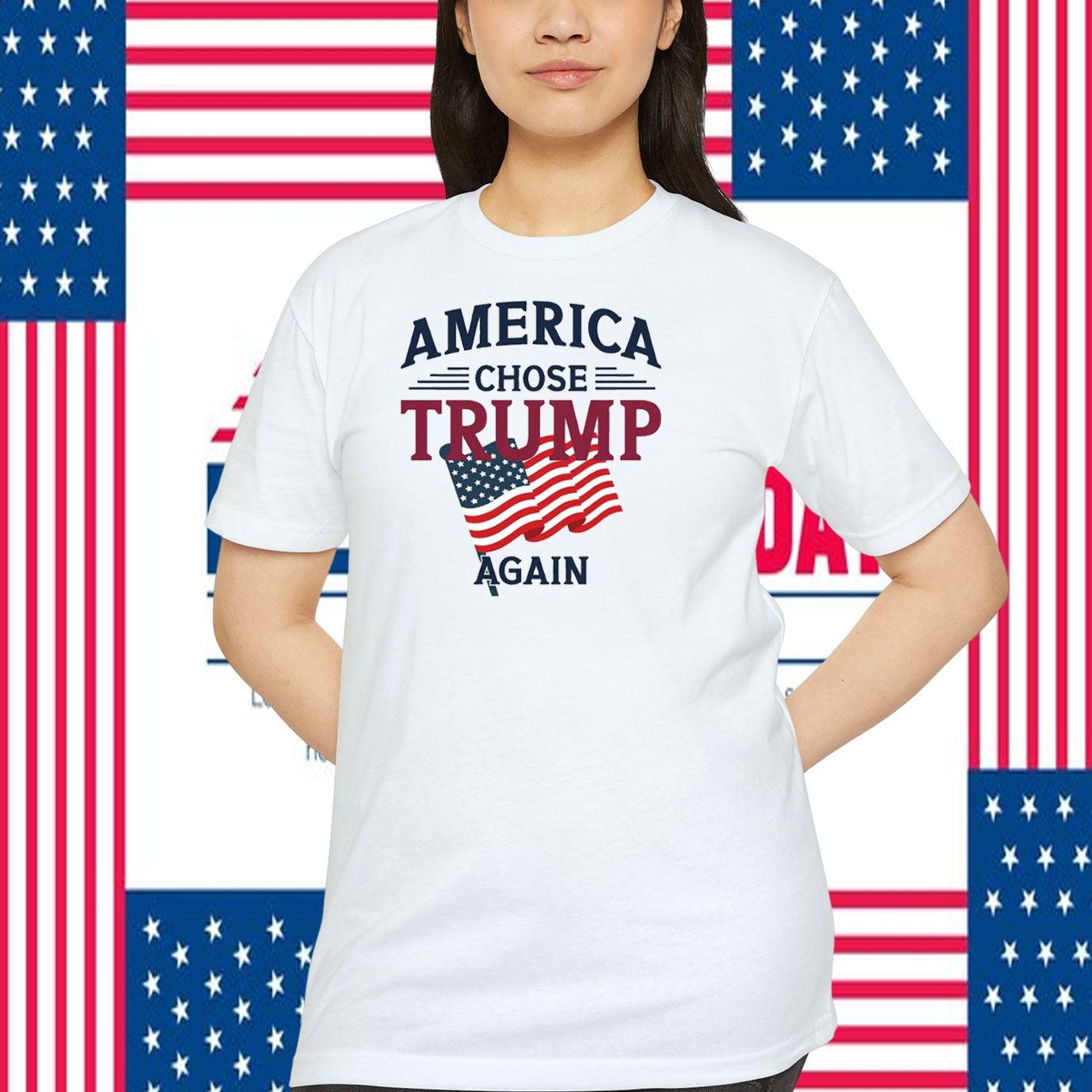 America Chose Trump Again Shirts