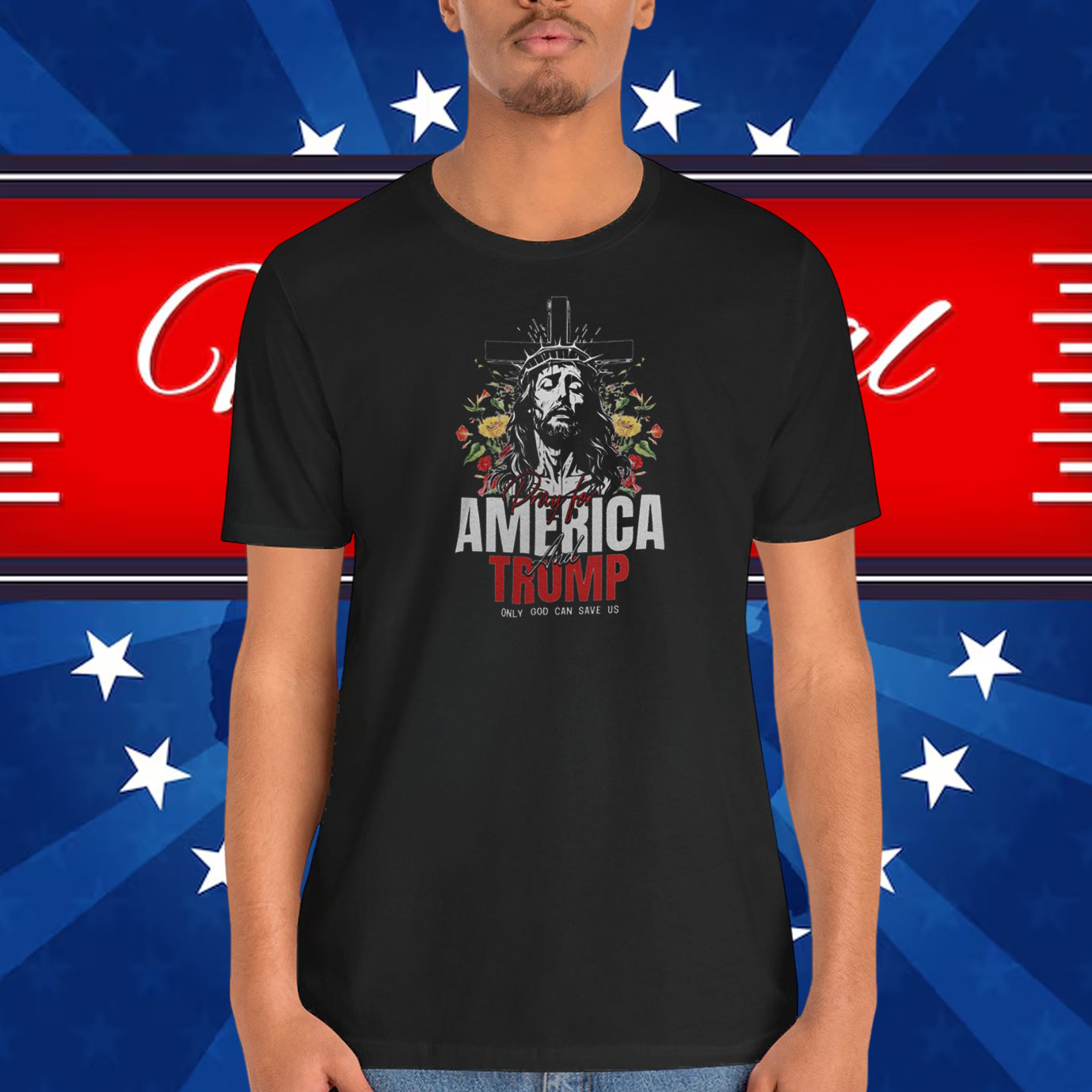 America Day For And Trump Only God Can Save Us Shirt
