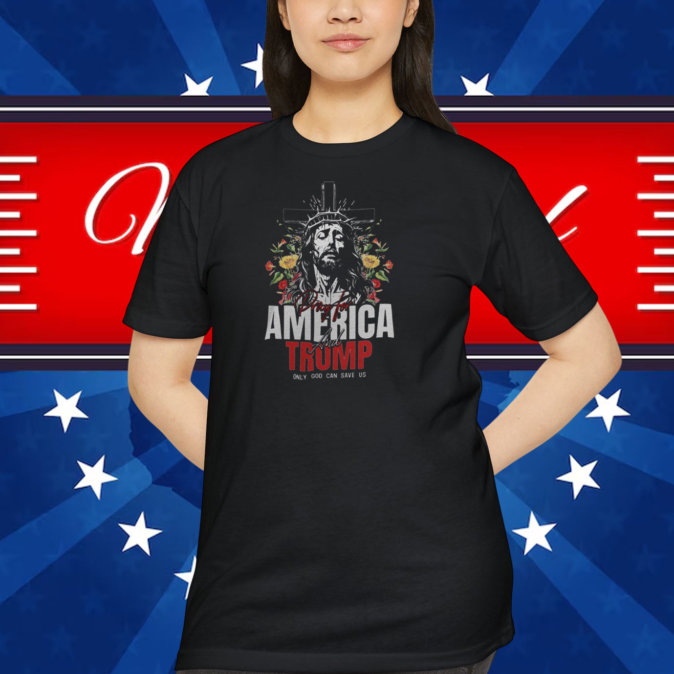 America Day For And Trump Only God Can Save Us Shirt
