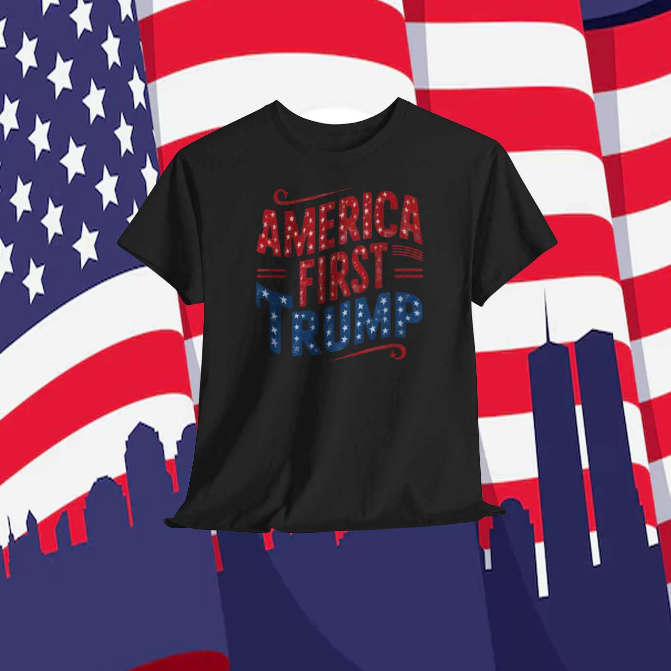 America First Trump 2024 Shirt