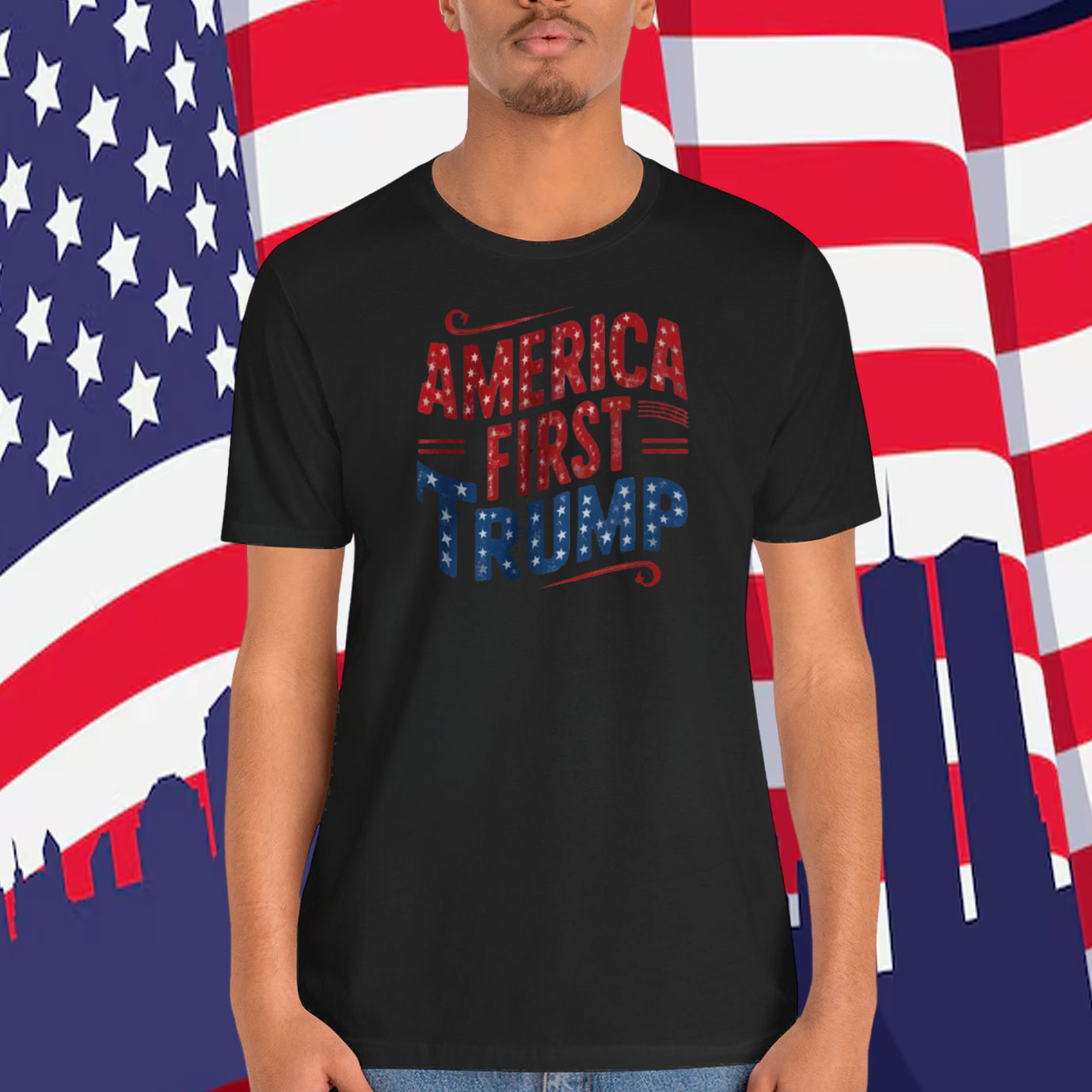 America First Trump 2024 Shirt