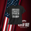 America Has Spoken Trump 2024 Shirt