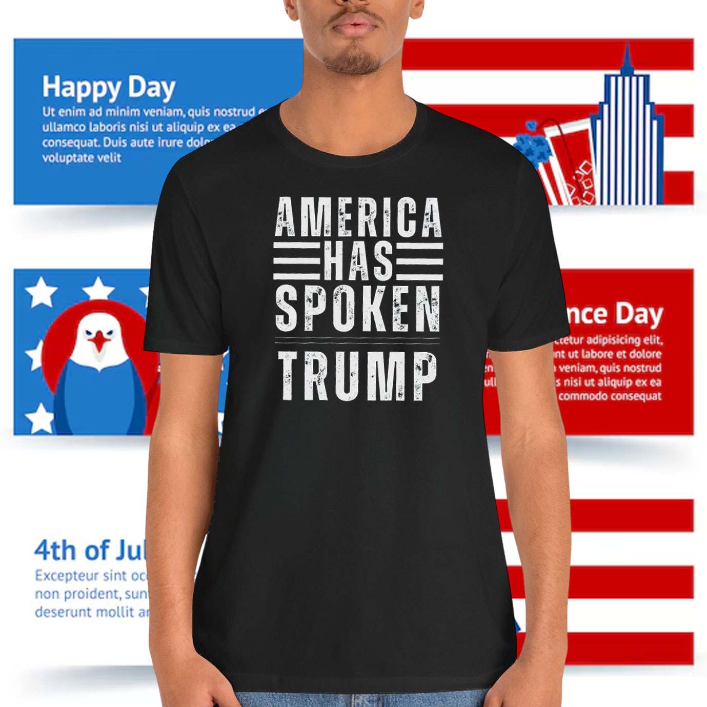 America Has Spoken Trump Shirt