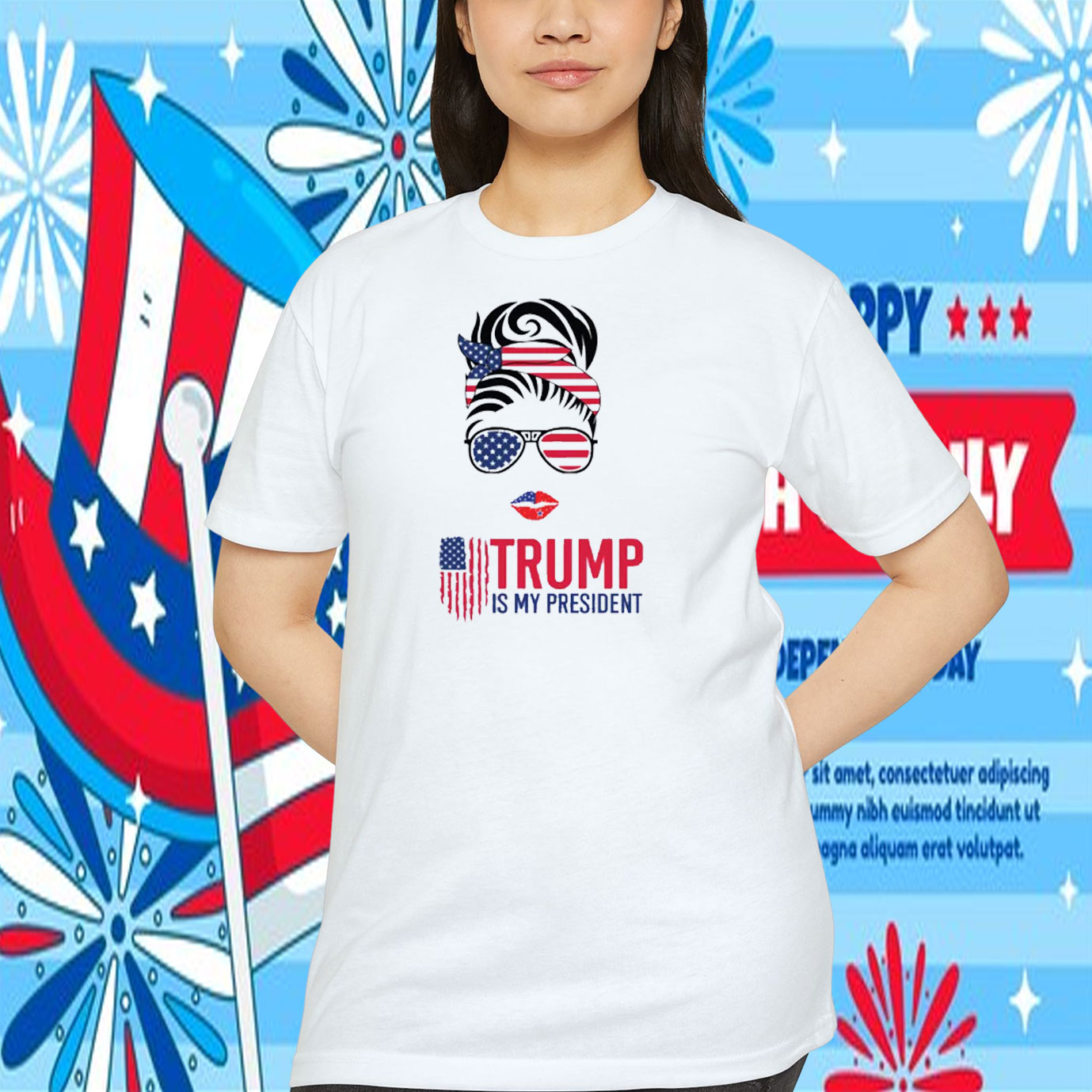 America Trump Girl Is My President Shirt