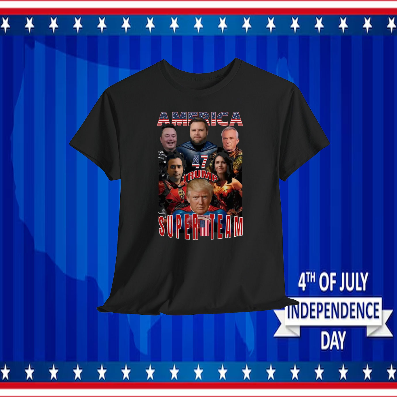 America Trump Super Team Shirt