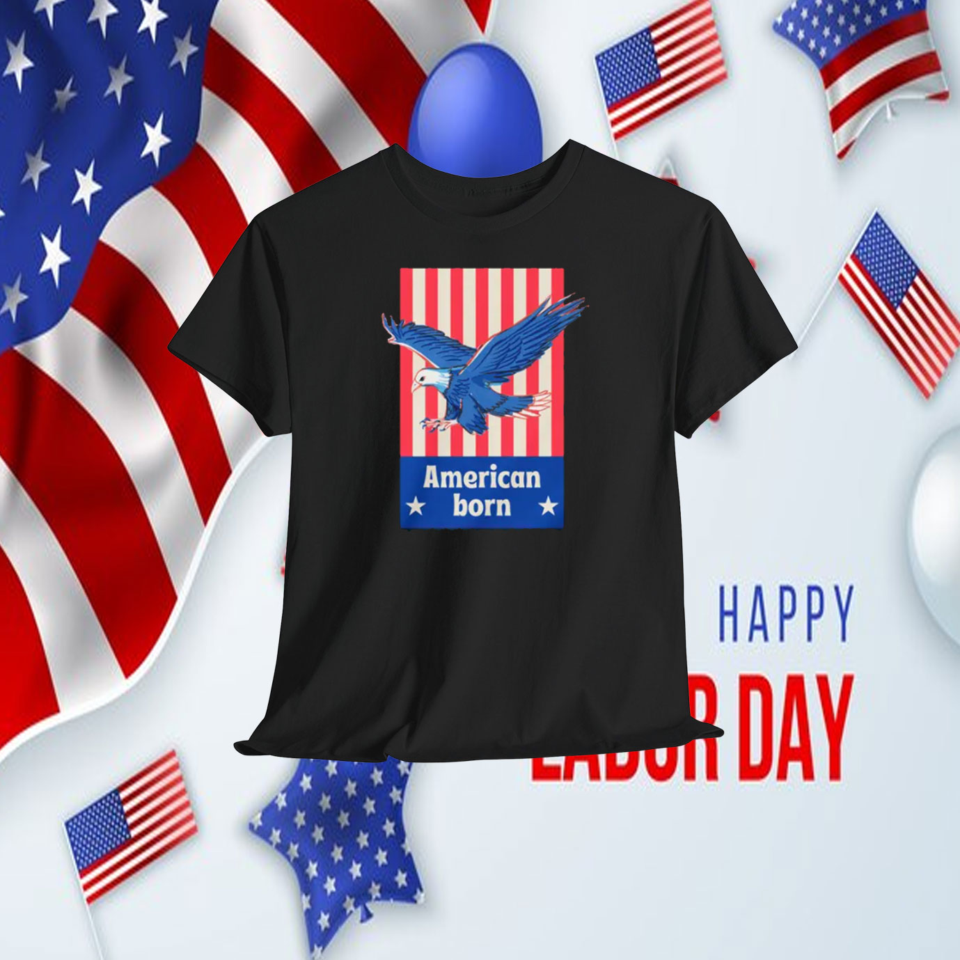 American Born Donald Trump Shirt