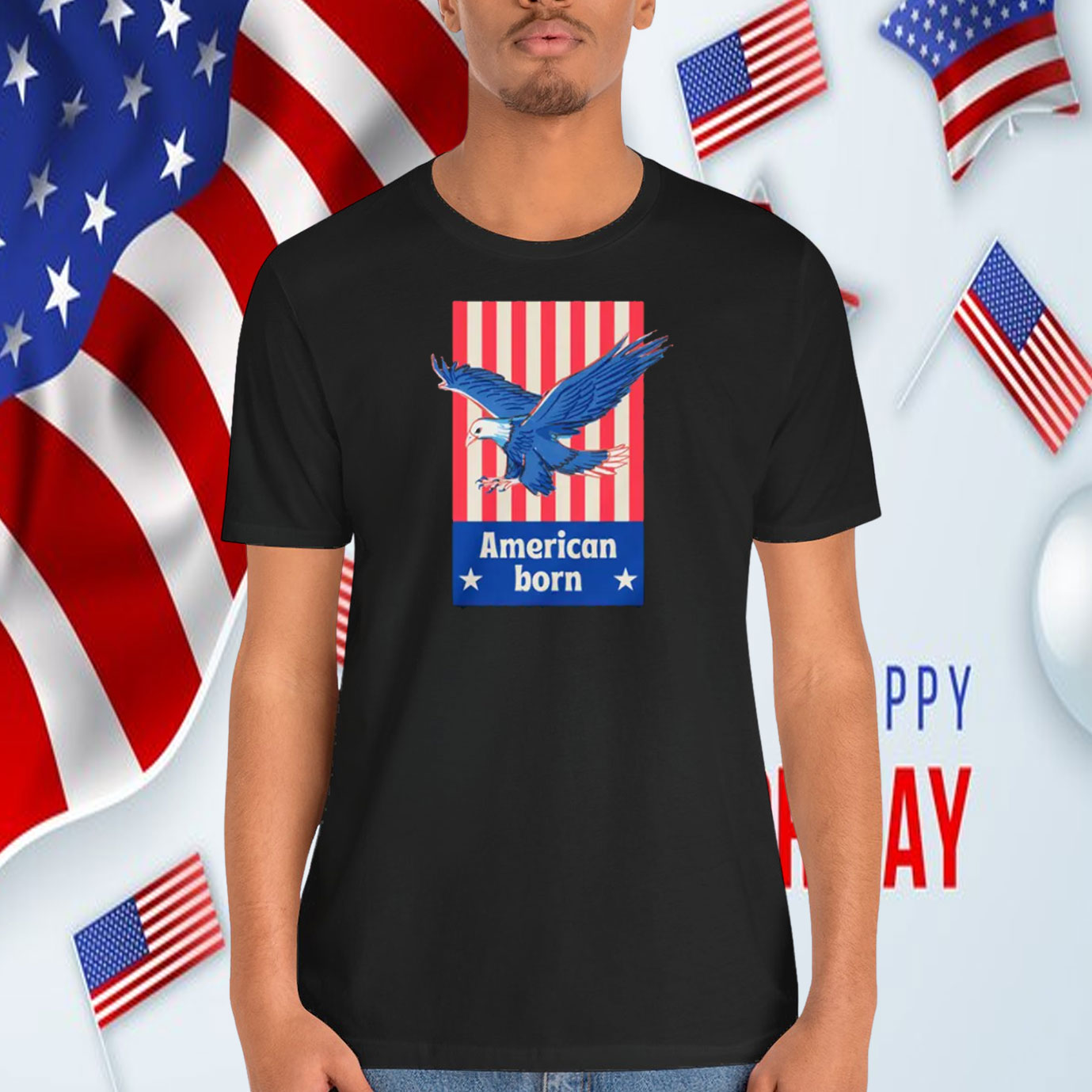 American Born Donald Trump Shirt