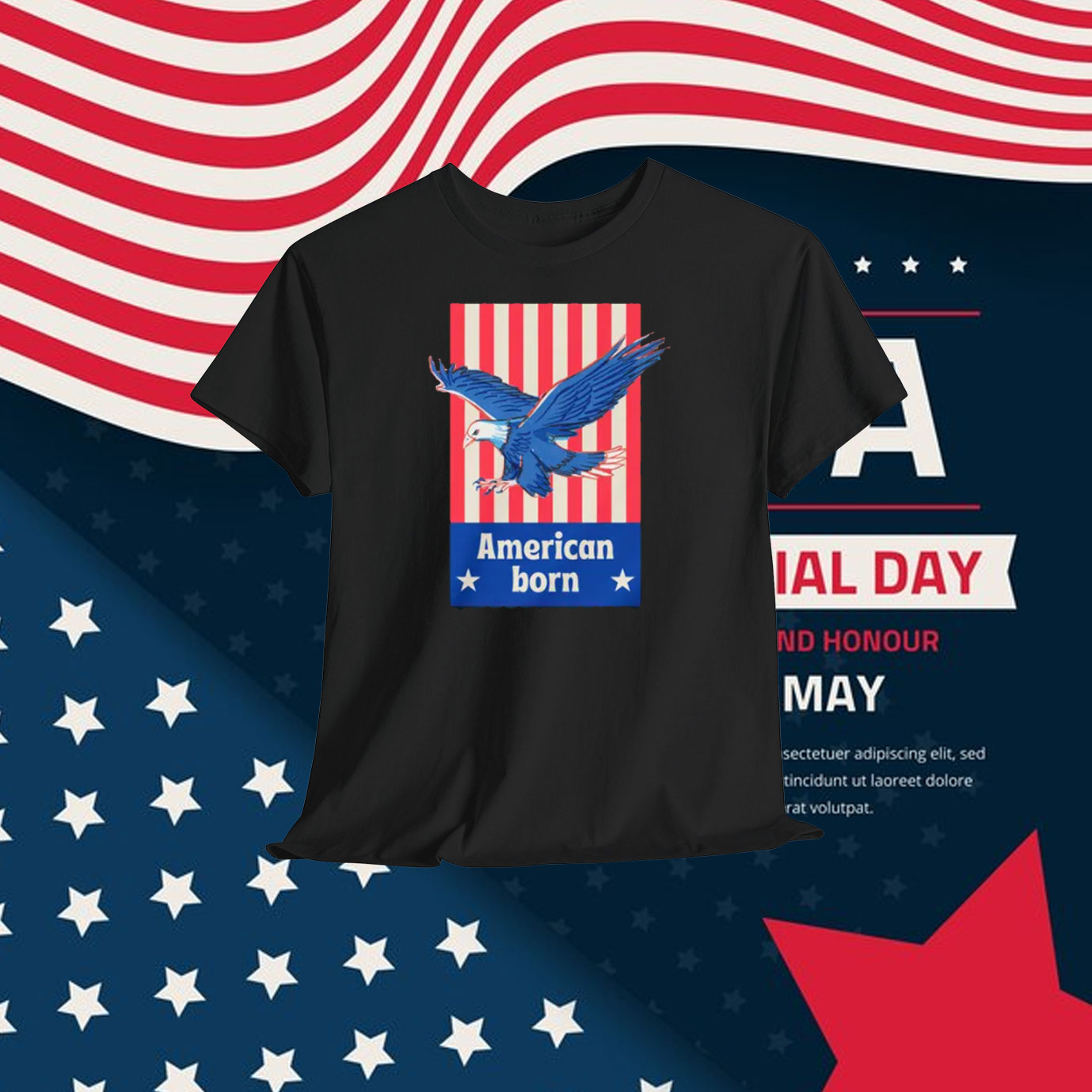 American Born Trump America Shirt
