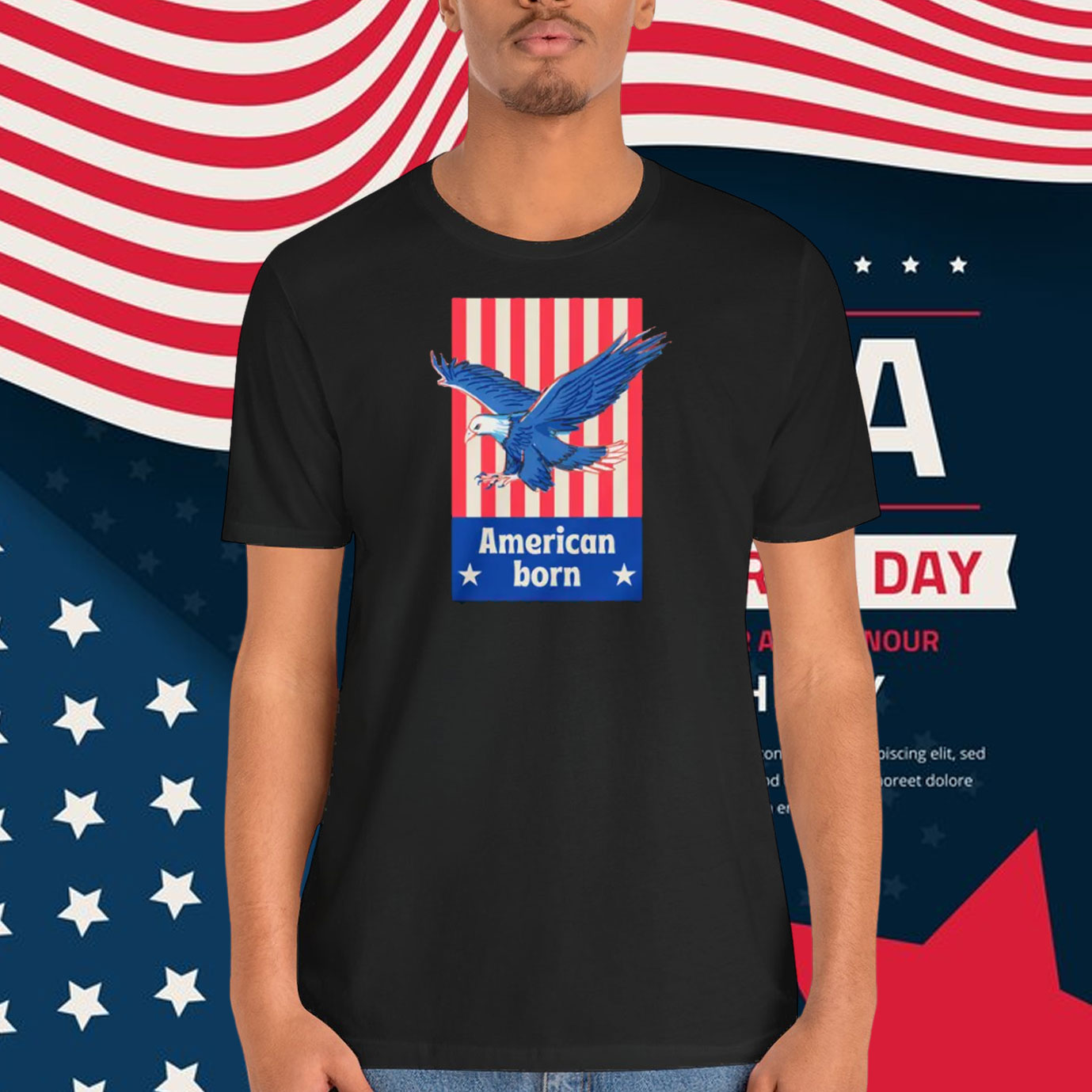 American Born Trump America Shirt