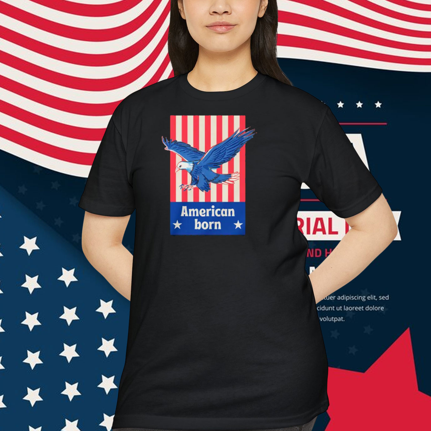 American Born Trump America Shirt