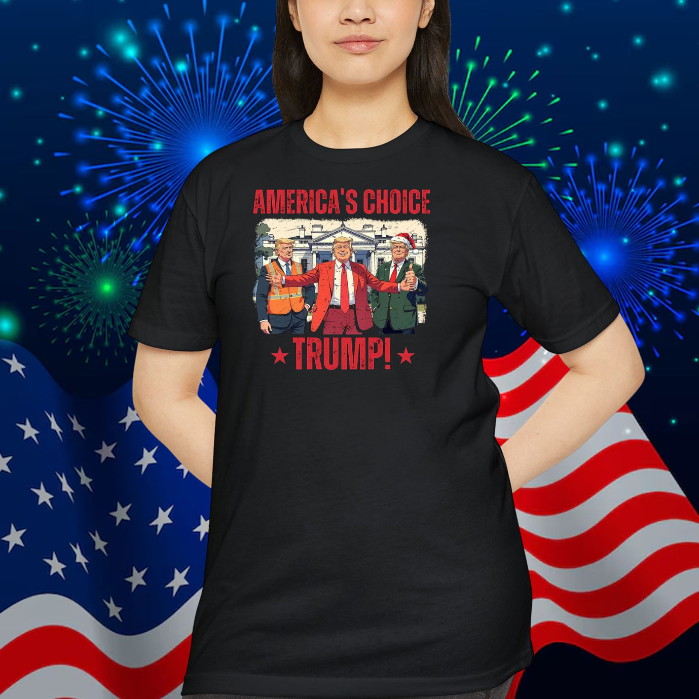 America's Choice Trump! House White Shirt