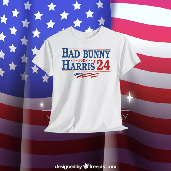 Bad Bunny For Harris '24 Shirt