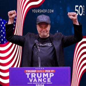 Black Dark Gothic MAGA Donald Trump Hat