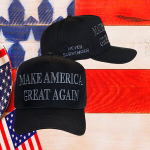 Black Donald Trump Make America Great Again Hat