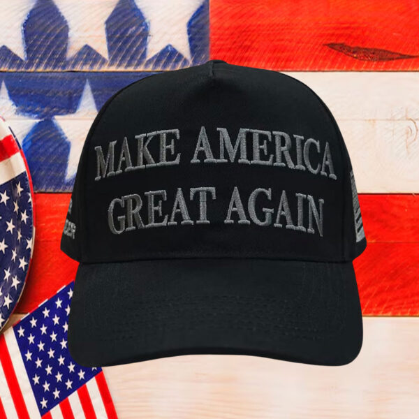 Black Donald Trump Make America Great Again Hat