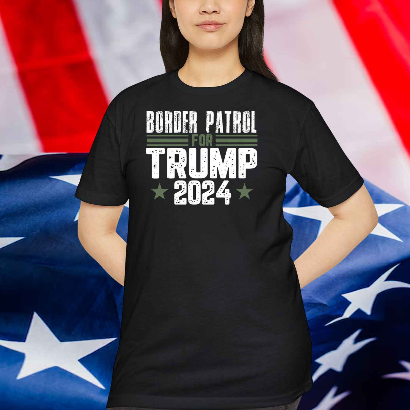 Border Patrol For Trump 2024 Shirts