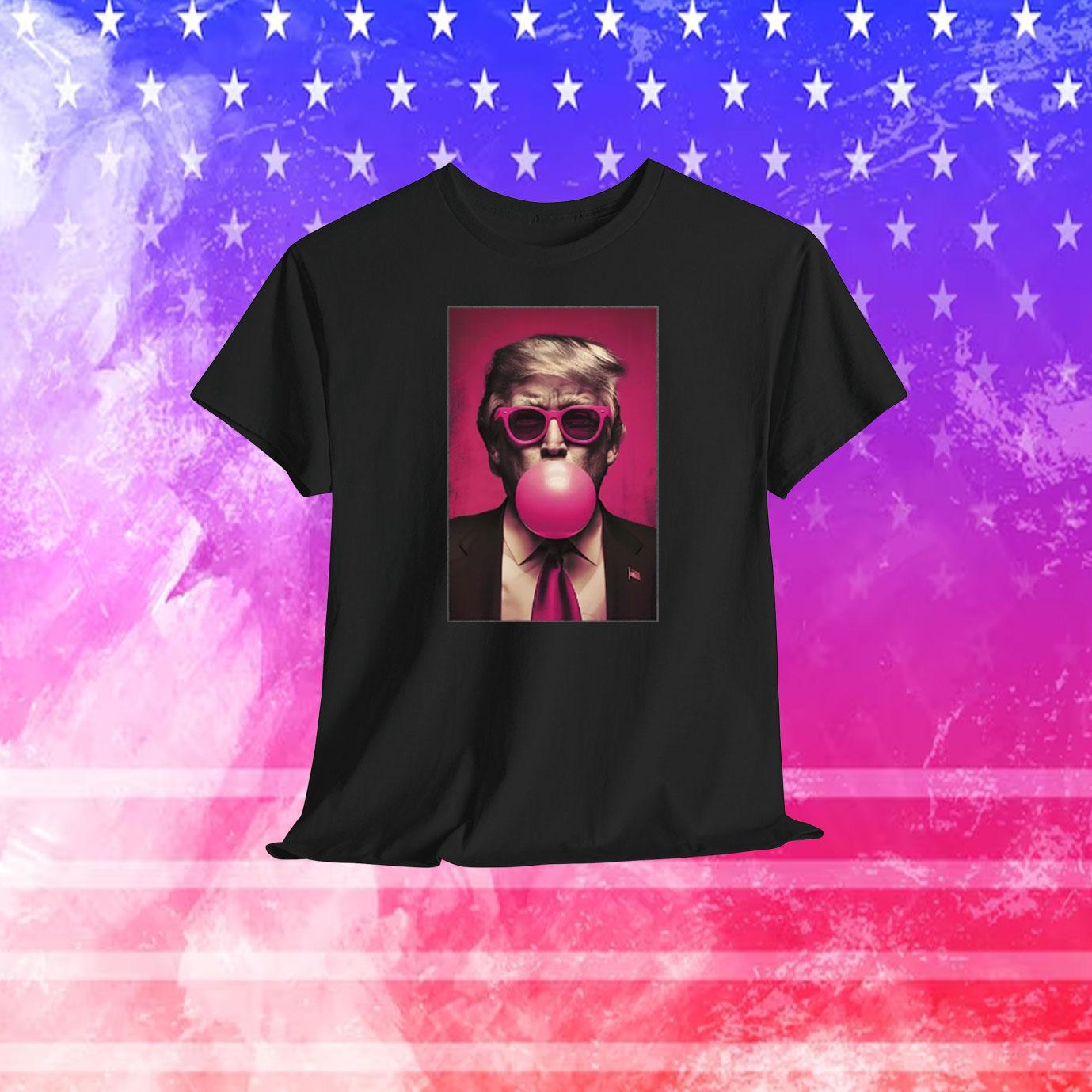 Bubble Gum Trump Shirt