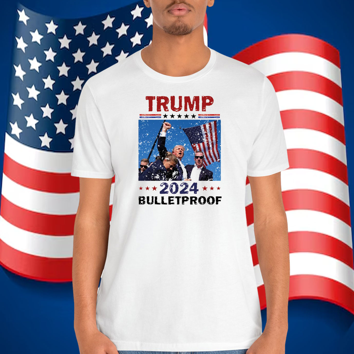Bulletproof Trump 2024 Shirt