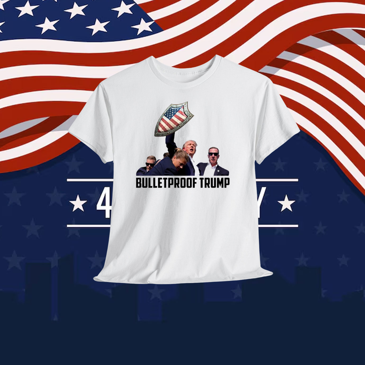 Bulletproof Trump Shirt