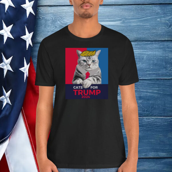 Cats For Trump 2024 Shirt