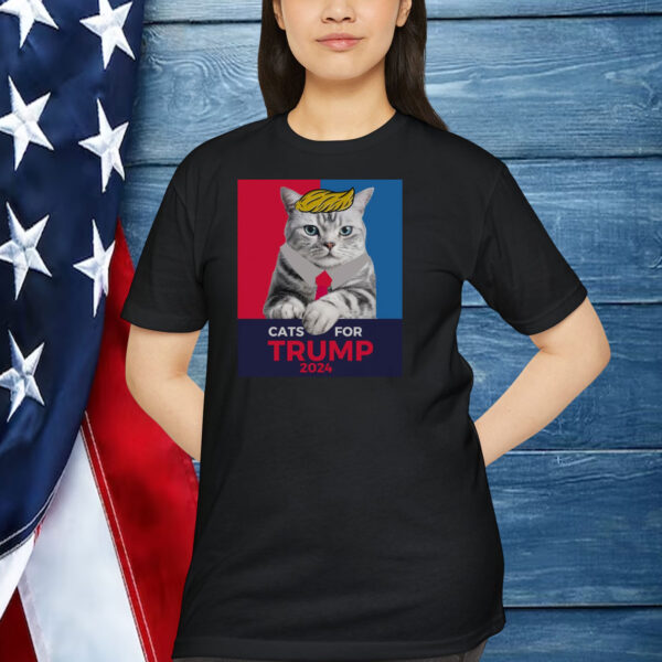 Cats For Trump 2024 Shirt