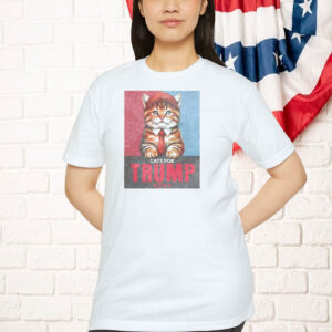 Cats For Trump 2024 Shirts