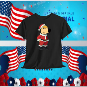 Chill Guy Trump Meme Santa Christmas Shirt