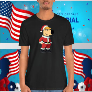 Chill Guy Trump Meme Santa Christmas Shirt