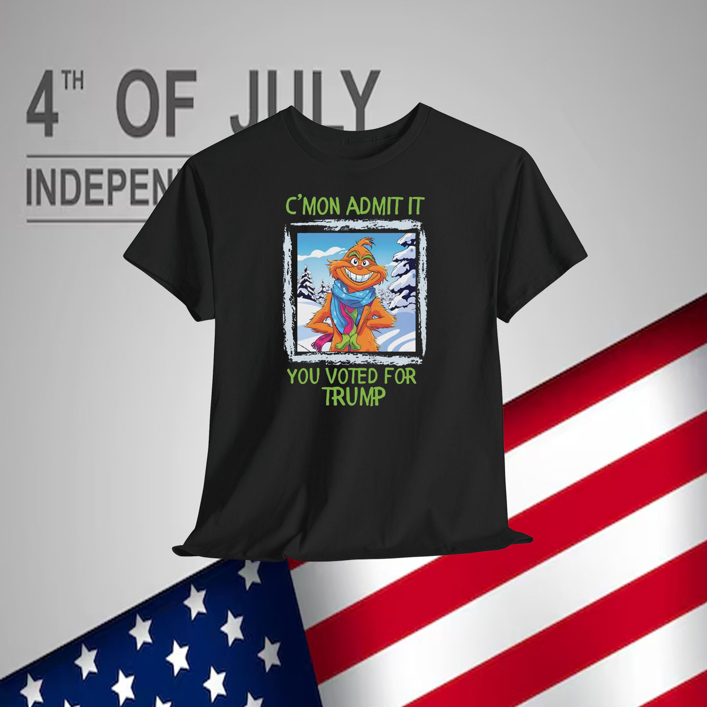 C'mon Admit It You Voted For Trump Shirt