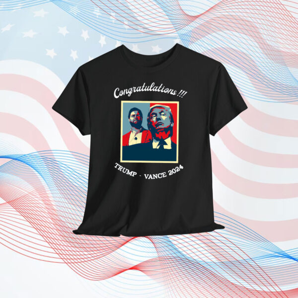 Congratulations Trump Vance 2024 Shirt