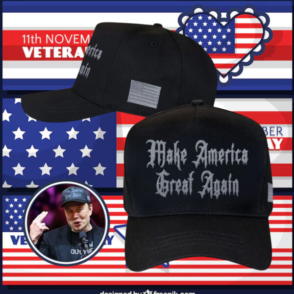 Dark Gothic Elon Musk Hat