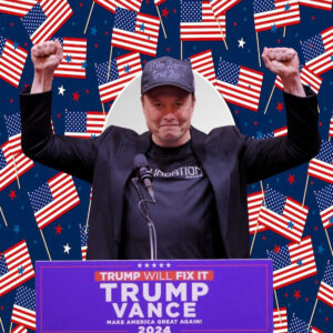 Dark Gothic MAGA Black Trump Hat