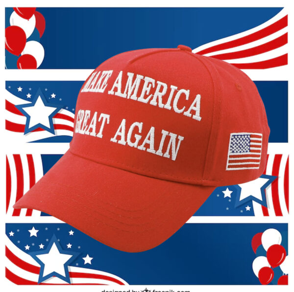 Dark MAGA Elon Musk Trump Baseball Cap