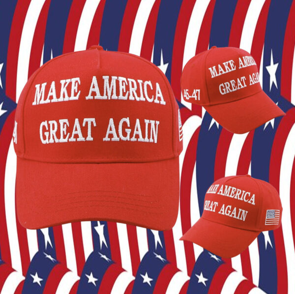 Dark MAGA Trump Hat