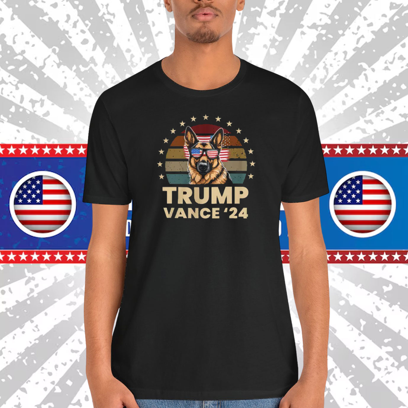 Dogs For Trump Vance '24 Shirt