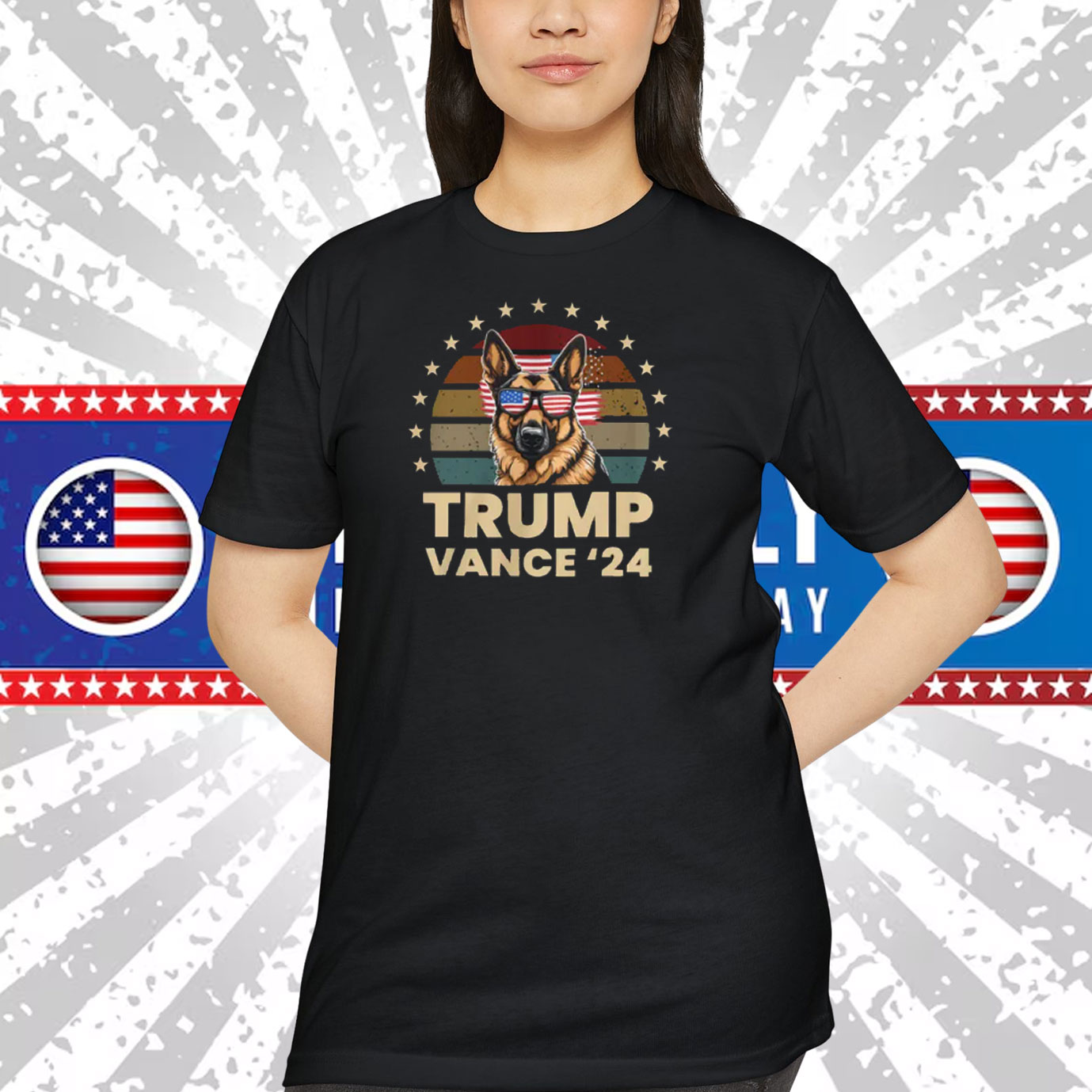 Dogs For Trump Vance '24 Shirt