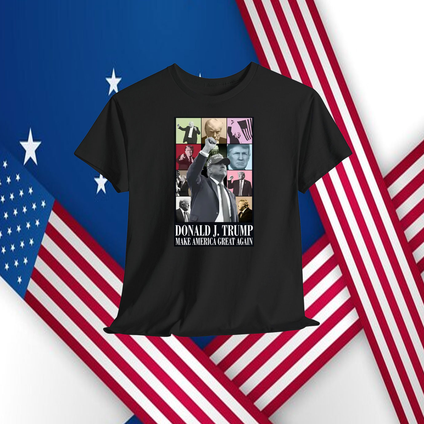 Donald J. Trump Make America Great Again President Shirt