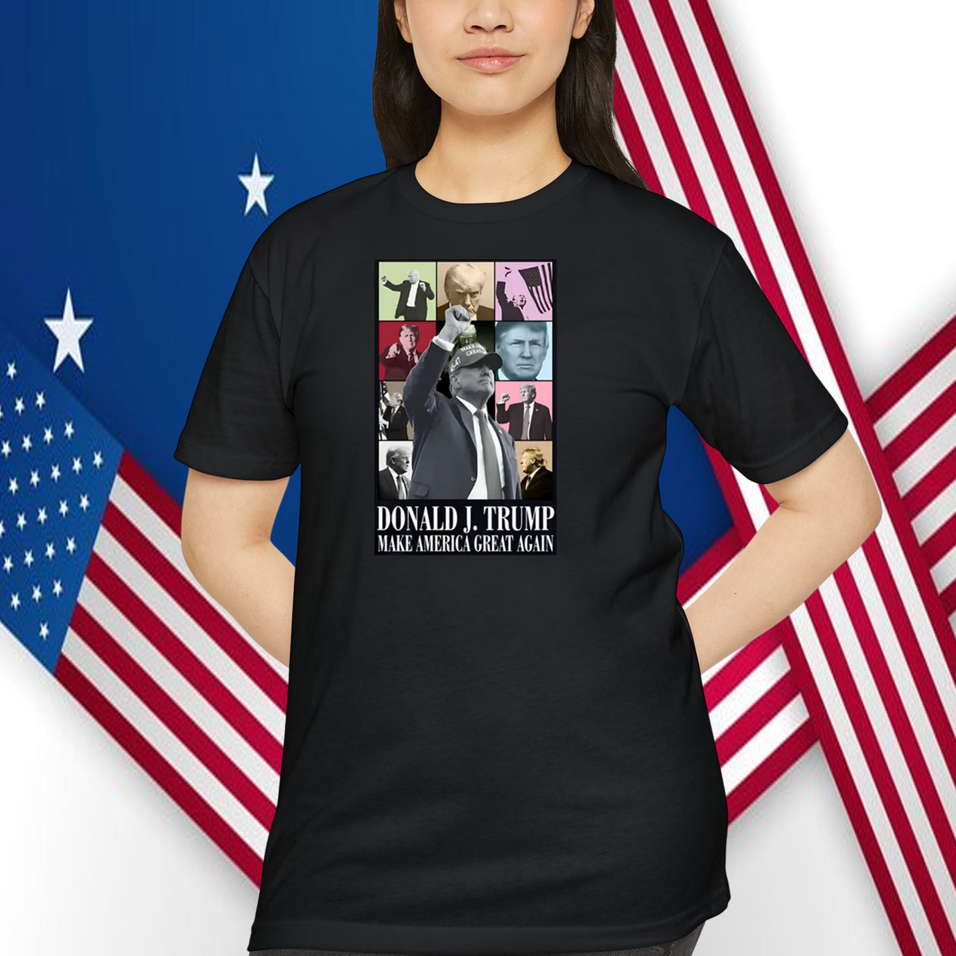 Donald J. Trump Make America Great Again President Shirt
