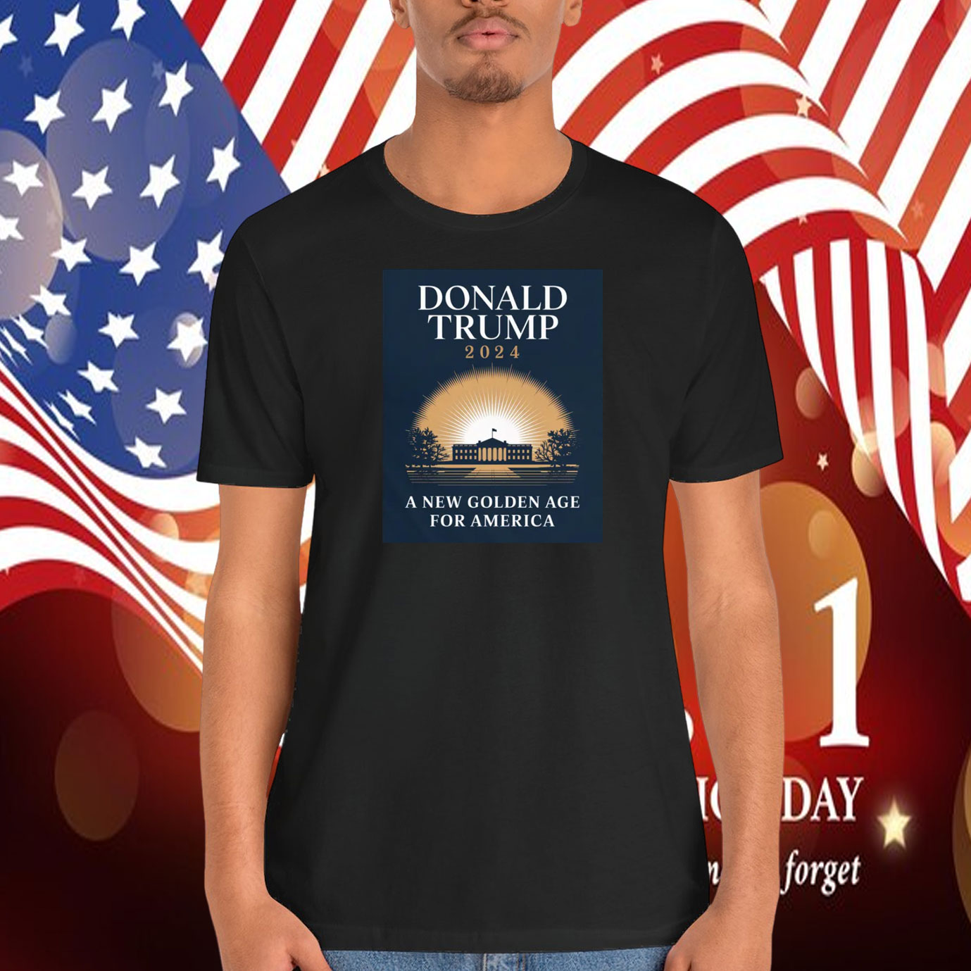 Donald Trump 2024 A New Golden Age For America Election Shirt