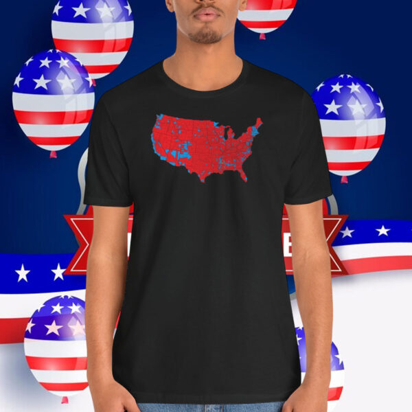 Donald Trump 2024 Election Results Map Unisex Shirt
