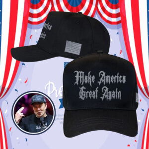 Donald Trump 4 President 2024 Dark MAGA Hat