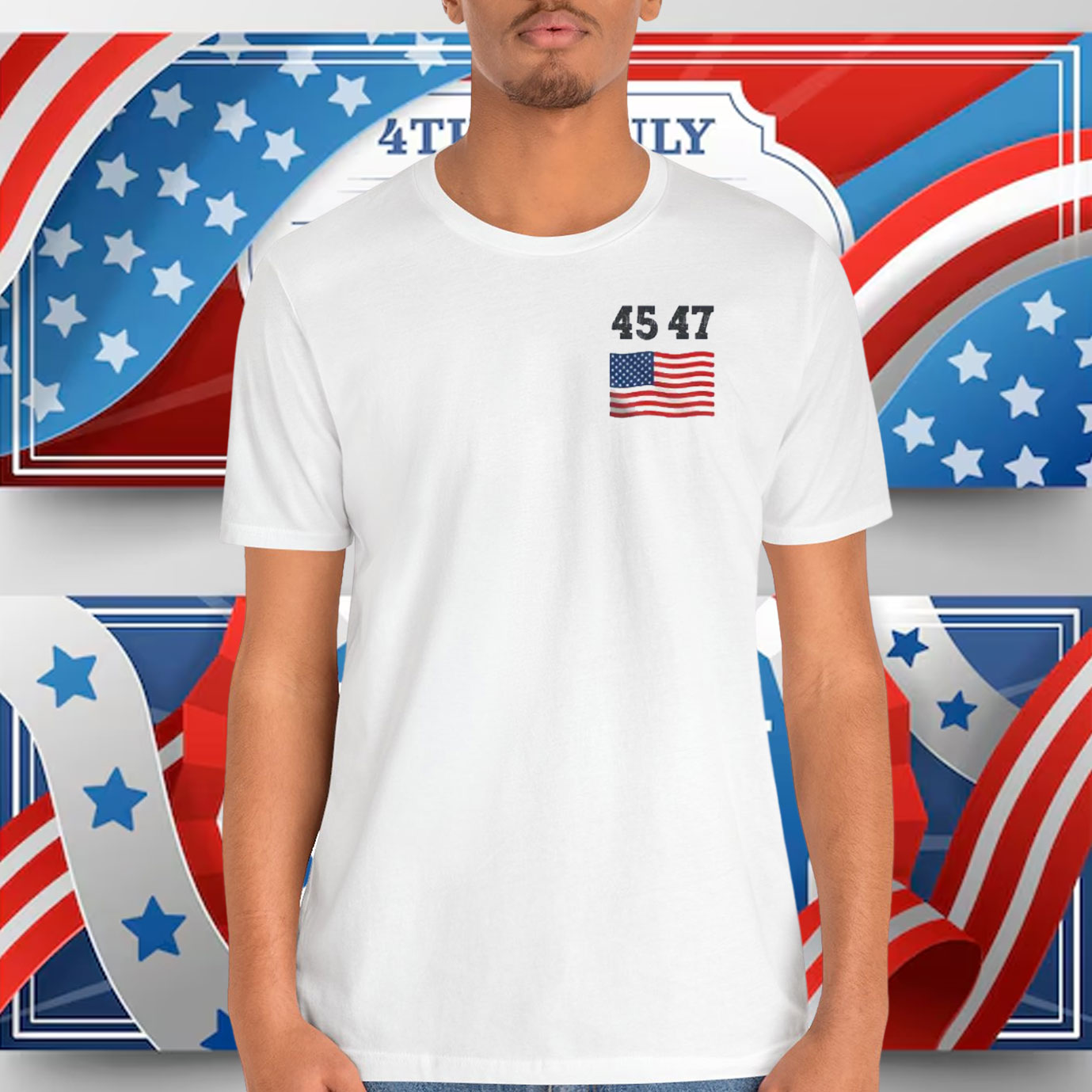 Donald Trump 45 47 America Shirt