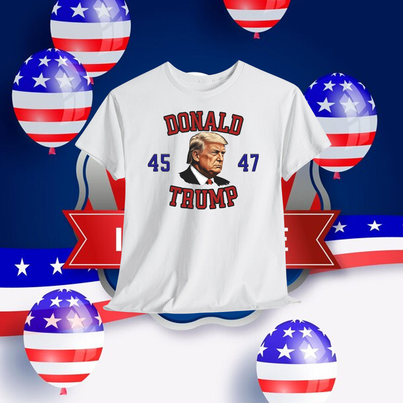 Donald Trump 45 47 Election Shirt