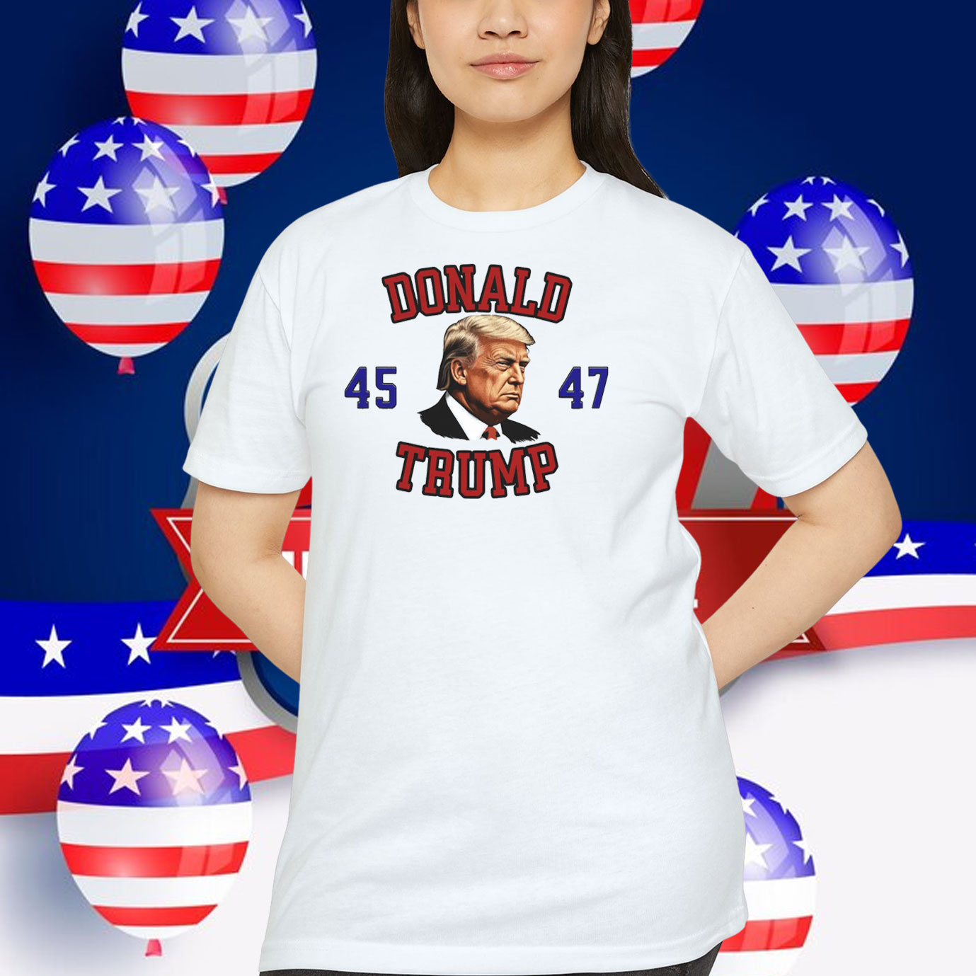 Donald Trump 45 47 Election Shirt