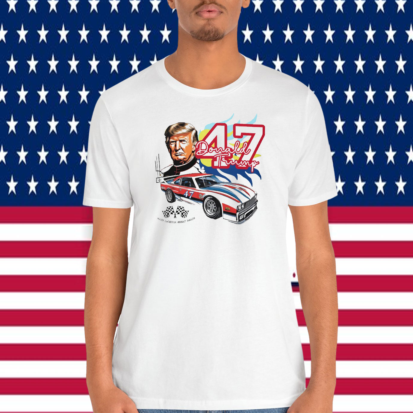 Donald Trump 47 Racing 2024 Trump Shirt