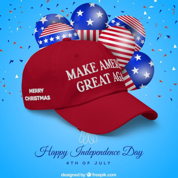 Donald Trump Christmas 2024 MAGA Make America Great Again Hat