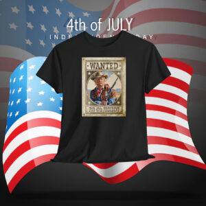 Donald Trump Cowboy Wanted Poster 47th President Shirt